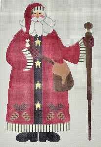 Woodland Santa with stitch guide