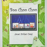Boo Choo Choo (4 canvases) with stitch guide