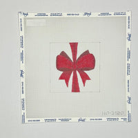 Red Bow Square Insert