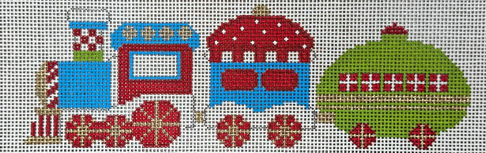 Christmas Circus Train with stitch guide