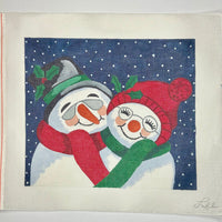 Snow Couple Pillow