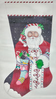 Santa Sock Stocking
