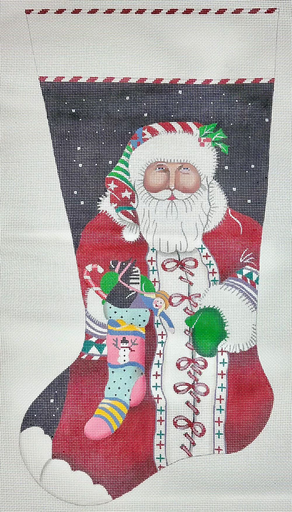 Santa Sock Stocking