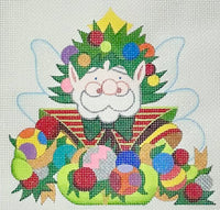 Deck the Halls Fairy with stitch guide
