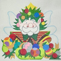 Deck the Halls Fairy with stitch guide