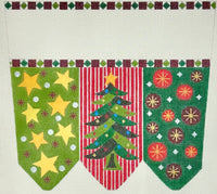 Christmas Tree Stocking Cuff
