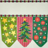 Christmas Tree Stocking Cuff