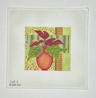 Potted Floral Square
