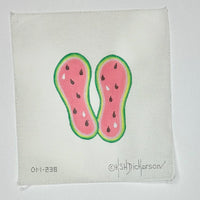 Watermelon Flip Flops
