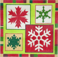 Red Snowflakes
