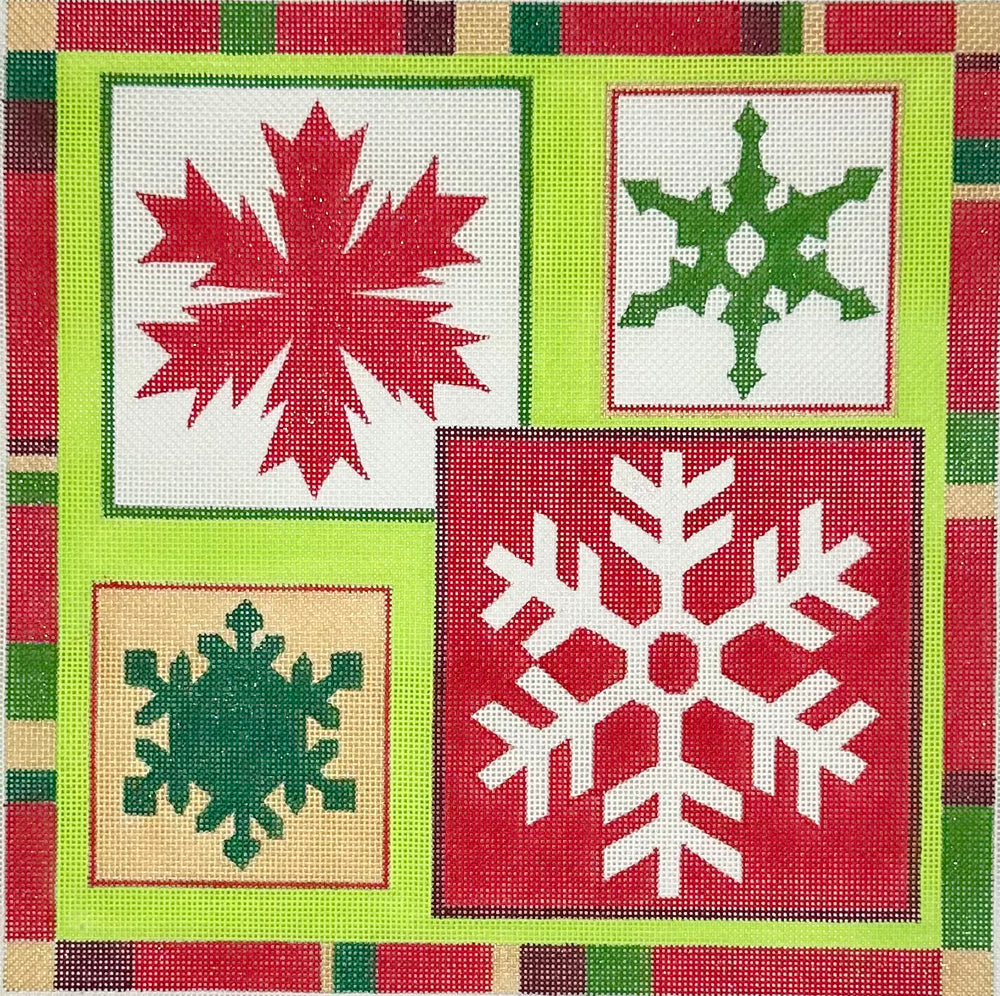 Red Snowflakes