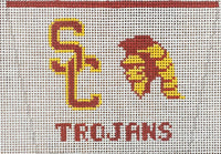 Trojans Mini Tote Ornament
