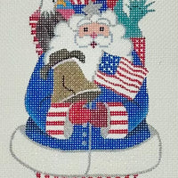 Patriotic Santa