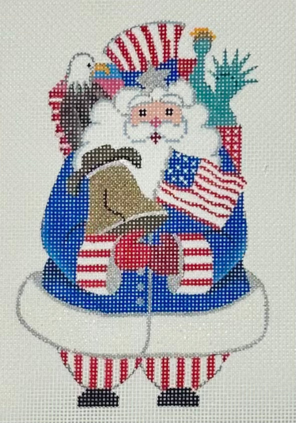 Patriotic Santa