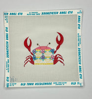Crab Cake with stitch guide
