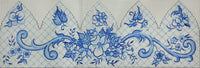 Blue and White Dimensional
