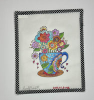 Flowers in a Tea Cup
