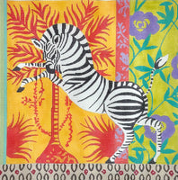 Rearing Zebra
