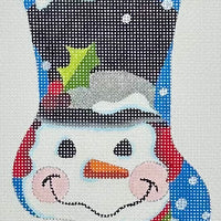 Snowman Mini Sock