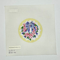 Floral Wreath Ornament
