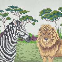 Lion & Zebra