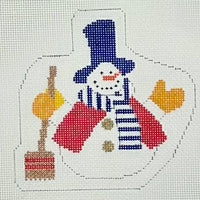 Squatty Snowman with stitch guide