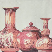 Trio of Red Vases