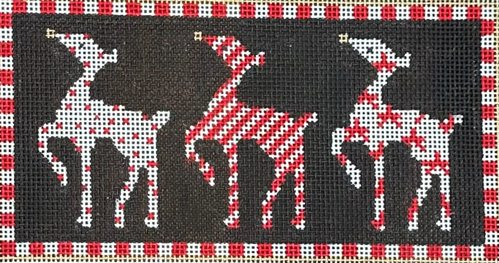 Reindeer Parade with stitch guide