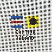 Nautical Flags - Captiva Island Round
