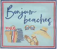 Bonjour Beaches (print)
