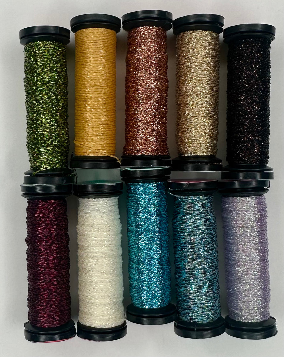 10 spools of #4 Braid | Needlepoint Destashing