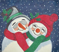 Snow Couple Pillow
