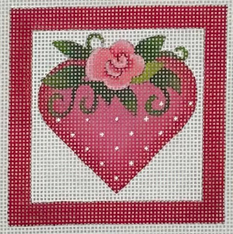 Rose Heart Mini Box Square