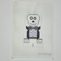 Skeleton Groom with stitch guide
