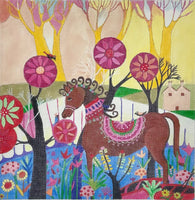 Horse and the Birds
