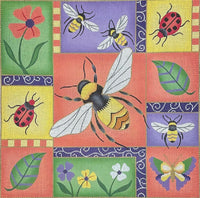 Bees & Ladybugs Patchwork
