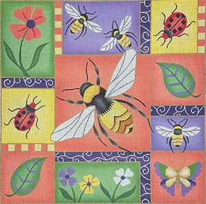 Bees & Ladybugs Patchwork