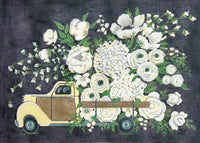White Wood Pickup
