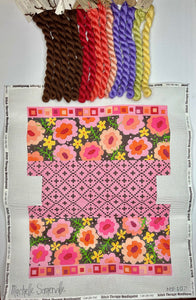 Girly Girl Makeup Bag with threads