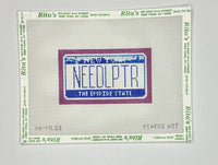 Mini License Plate - New York
