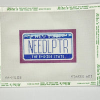 Mini License Plate - New York