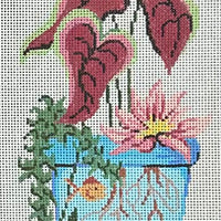 Water Garden Plant with stitch guide