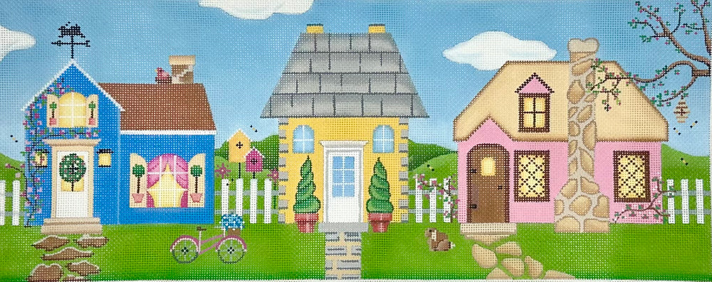 Houses in Season - Spring
