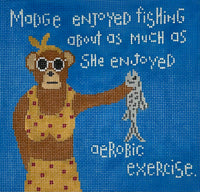 Madge Fishing
