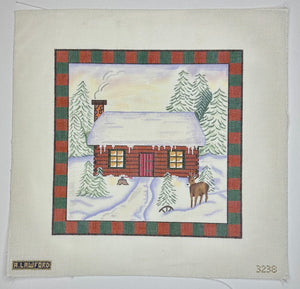 Snowy Cabin