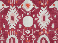 Ikat Clutch - Red
