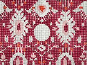 Ikat Clutch - Red