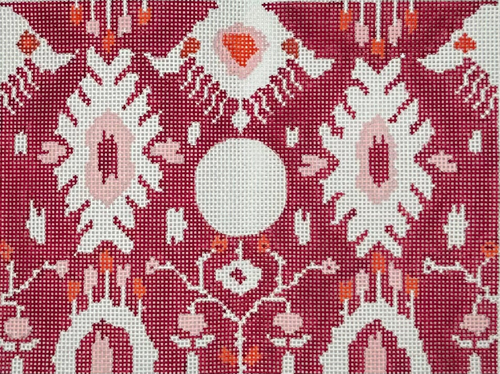 Ikat Clutch - Red