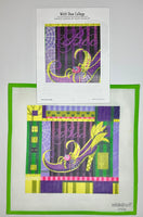 Witch Shoe Collage with stitch guide
