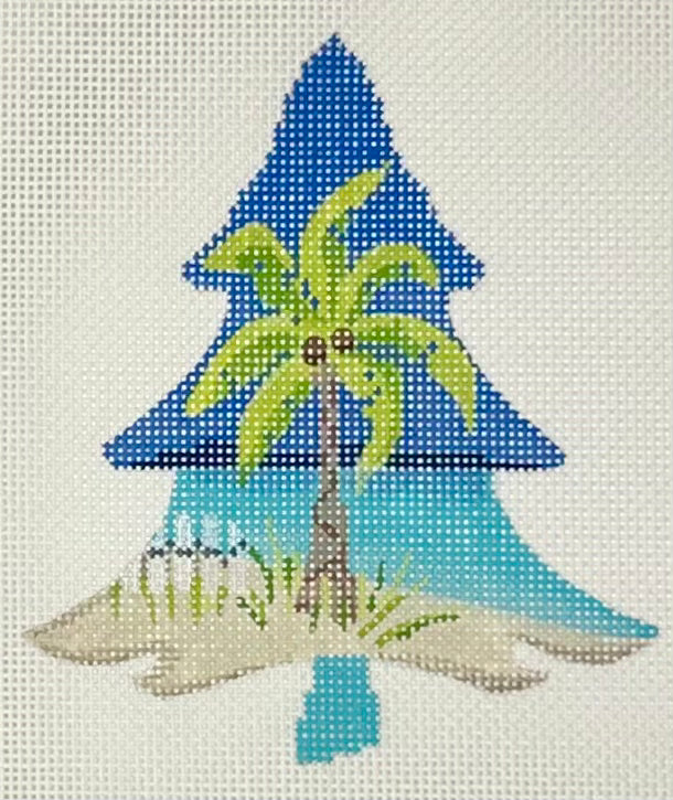 Palmetto Tree with stitch guide